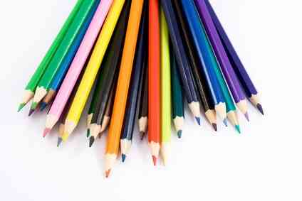  Wie man verschiedene Farben von Prismacolor Buntstifte zum Ausmalen zusammen
