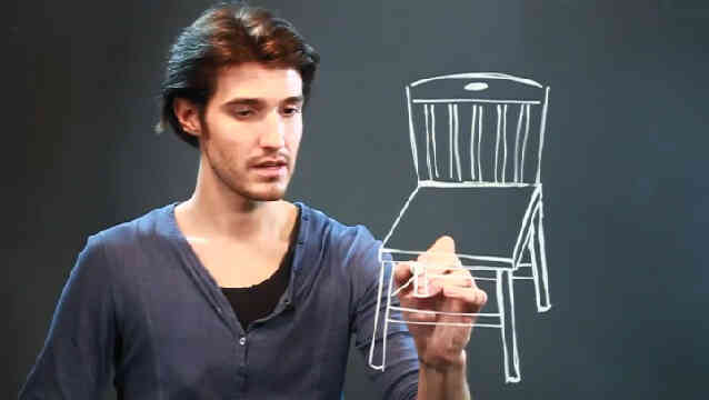  Gewusst wie: zeichnen einen einfachen 3D Stuhl