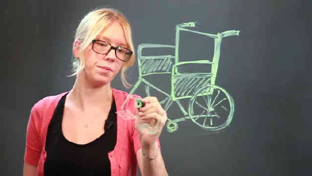  Wie man einen Rollstuhl in 3D zu zeichnen