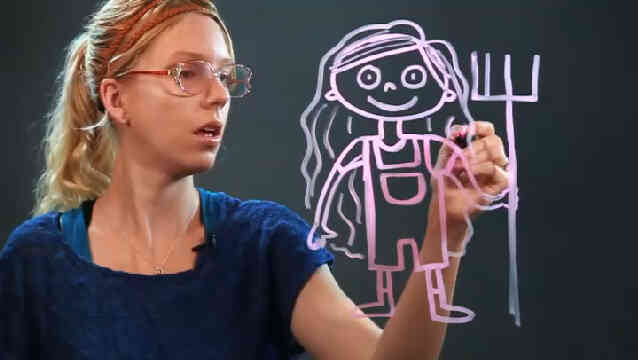  Gewusst wie: zeichnen Sie ein Mädchen-Bauer