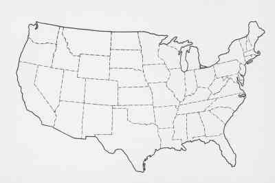 Wie zu Zeichnen eine Karte der Vereinigten Staaten
