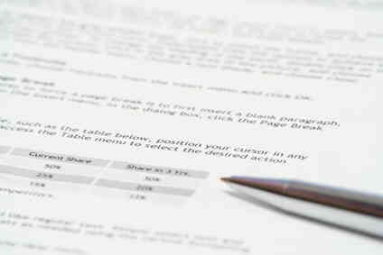 Summary of a Financial Report