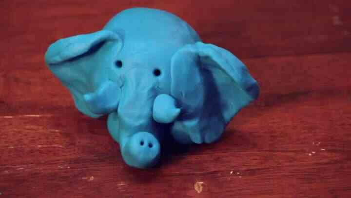 Wie erstelle ich eine Skulptur eines Elefanten mit Play-Doh