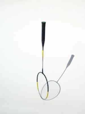 Wie zu Malen einen Badminton-Schläger