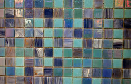 Hausgemachte Mosaik-Fliesen