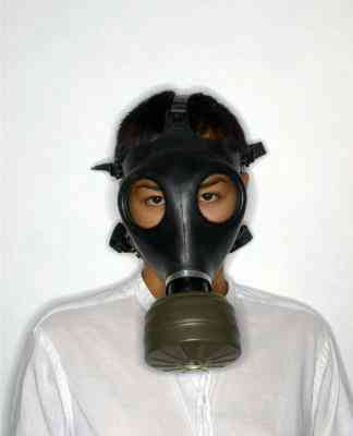 Wie erstelle ich eine gefälschte Gasmaske