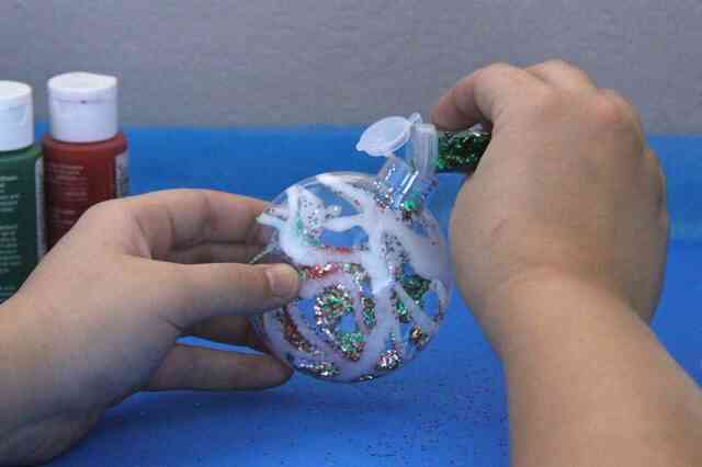 Wie zu Dekorieren Klare Kunststoff-Kugel-Ornamente