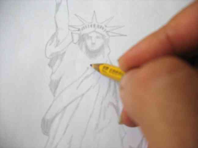 Wie zu Zeichnen, die Statue of Liberty