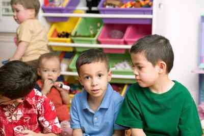 Lehrmethoden verwendet in einem Kindergarten Klassenzimmer