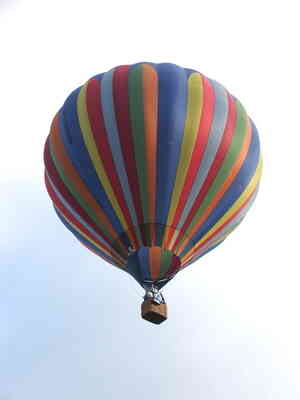 Hot Air Balloon Wissenschaft Fair-Projekt