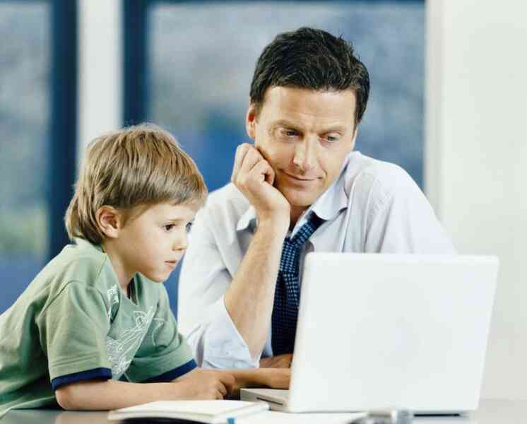 Nehmen Sie Kinder, Tagesaktivitäten zu arbeiten