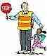 Wie zu Sagen, vielen Dank an die Schule Crossing Guard