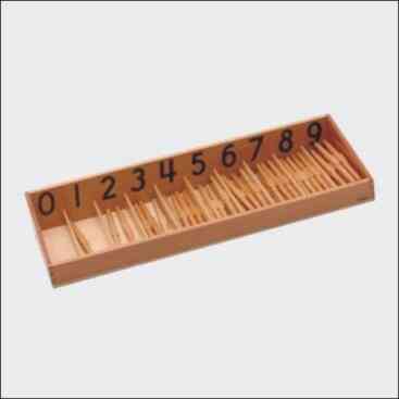 Wie zu Verwenden eine Montessori-Spindel-Box