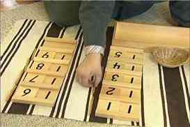 Teen Perle & Vorstand Montessori Materialien
