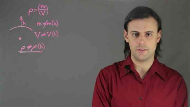 Die Auswirkungen der Höhe auf Dichte in der Physik