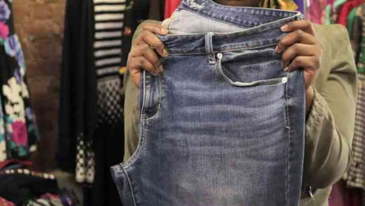 Gewusst wie: Jeans Stretch, die zu klein sind