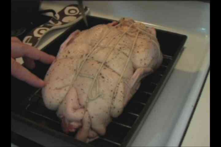 Entfernen von Innereien & eine Weihnachts-Ente-Rezept kochen
