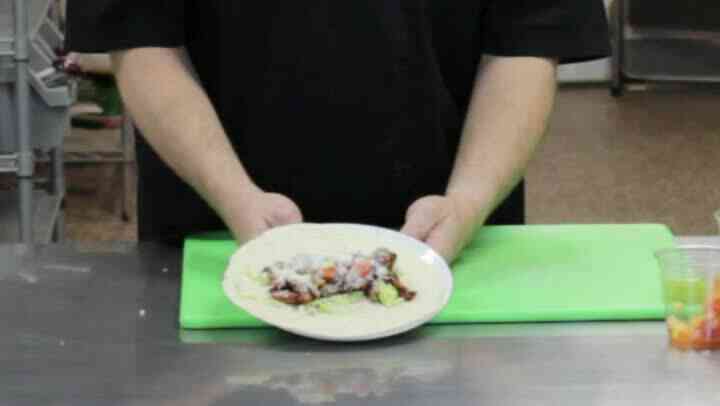 Würziger BBQ Chicken Tacos
