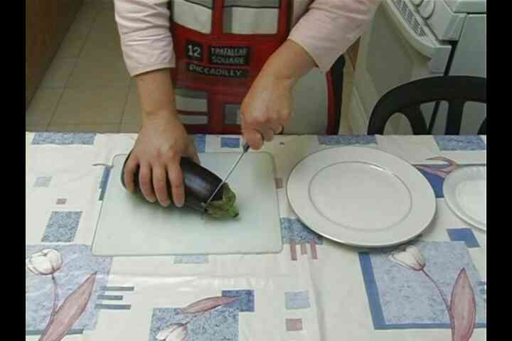 Gebratene Aubergine machen