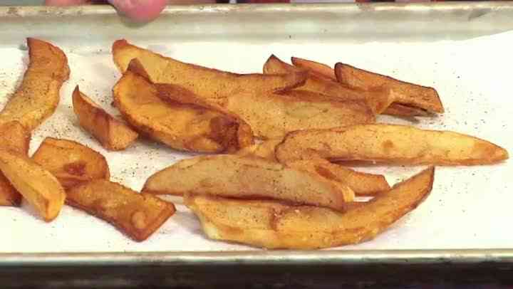 Wie erstelle ich zweimal gebratene Pommes frites
