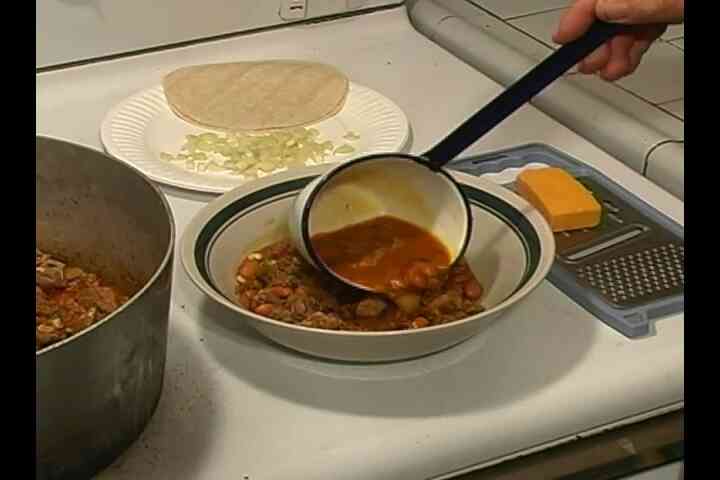 Wie Chili zu dienen