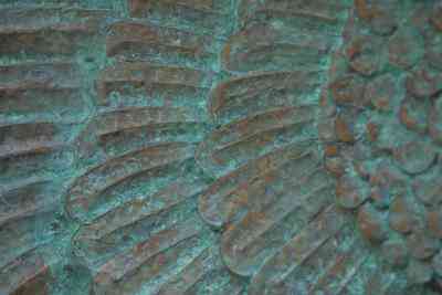Wie zu Malen eine Bronze-Patina