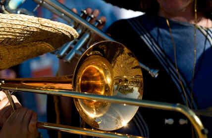 Mexikanisches Restaurant, die Live Mariachi-Musik in Orange County, Kalifornien
