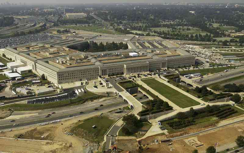 Wie zu Besuch im Pentagon in Washington, DC