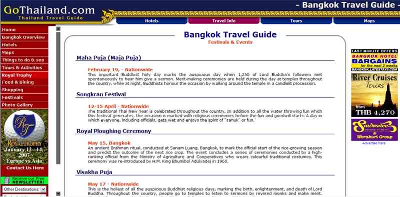 Wie eine Reise zu Planen, um von Bangkok, Thailand