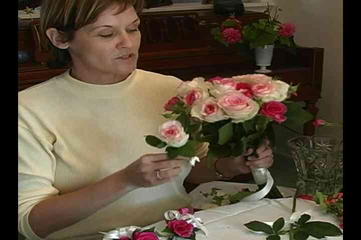 Hochzeit Blumen-Arrangements machen