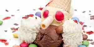 Host eine Kinderdisco Eis Dessert: Aromen, Belag, Lieferungen