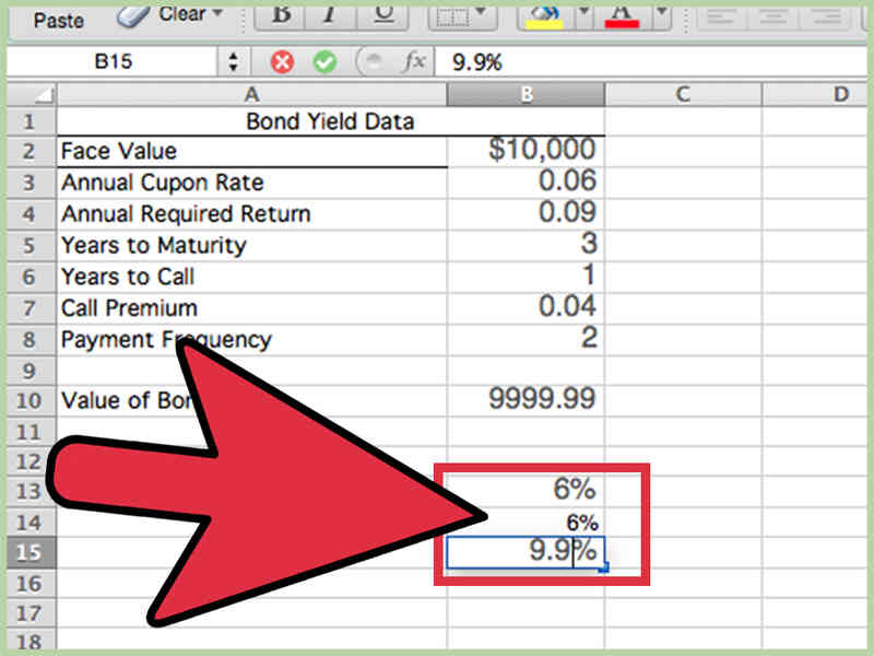 Gewusst wie: Wert der Anleihe in Excel berechnen