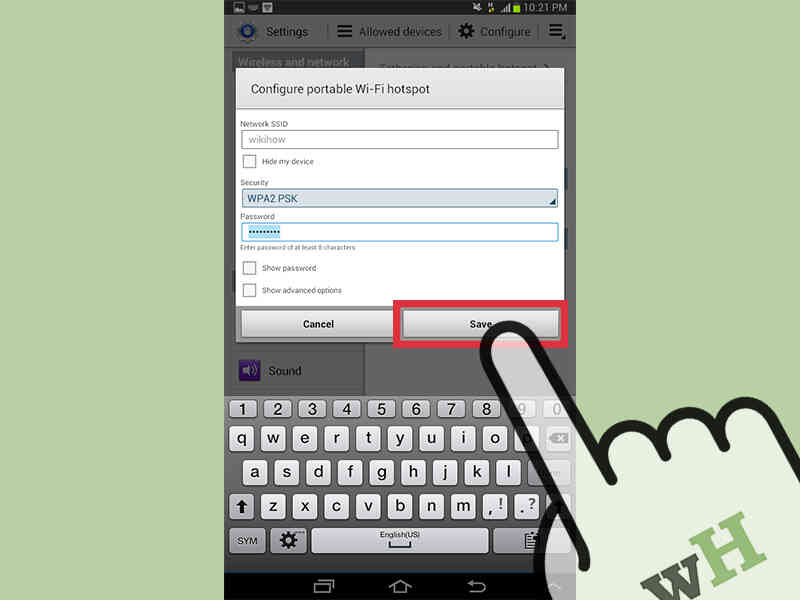 Wie erstelle ich einen WLAN-Hotspot mit Android
