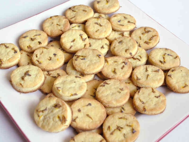 Gewusst wie: Lavendel Backen und Zitrone Cookies